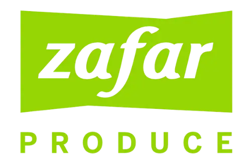 Zafar Produce Logo. We deliver farm-fresh fruits, vegetables, dairy, and more across New York & Tri-State.