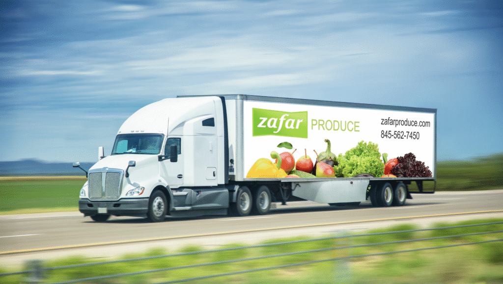 Zafar Produce Delivery Truck
